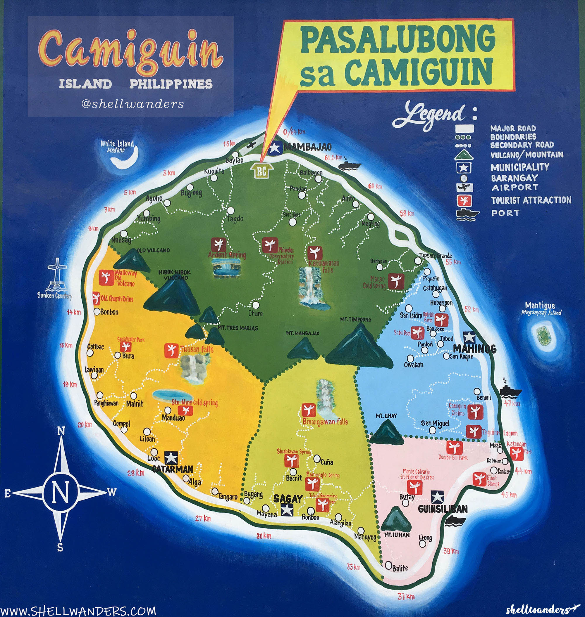 Travel Guide to Katibawasan Falls of Camiguin, Philippines » Shellwanders