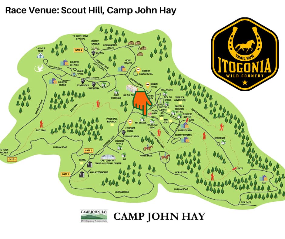 Camp John Hay Map » Shellwanders