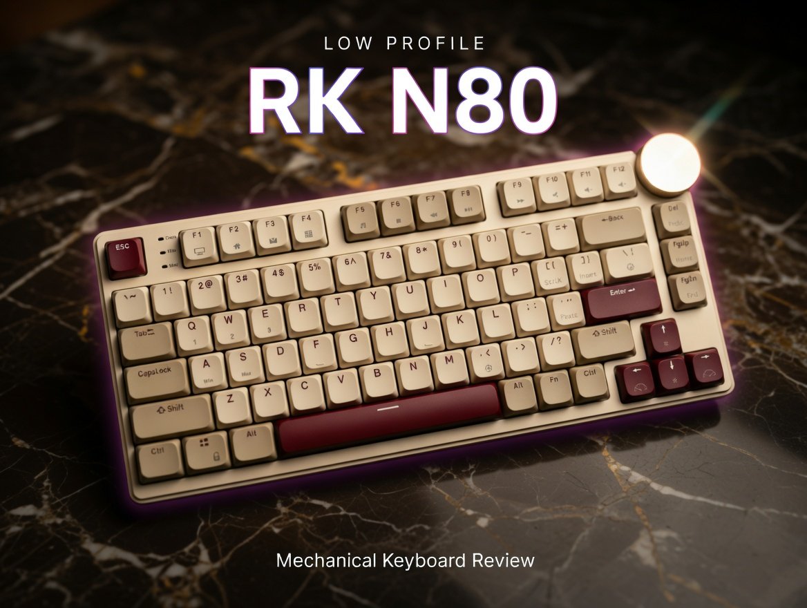 RK Royal Kludge N80 Keyboard Review » Shellwanders